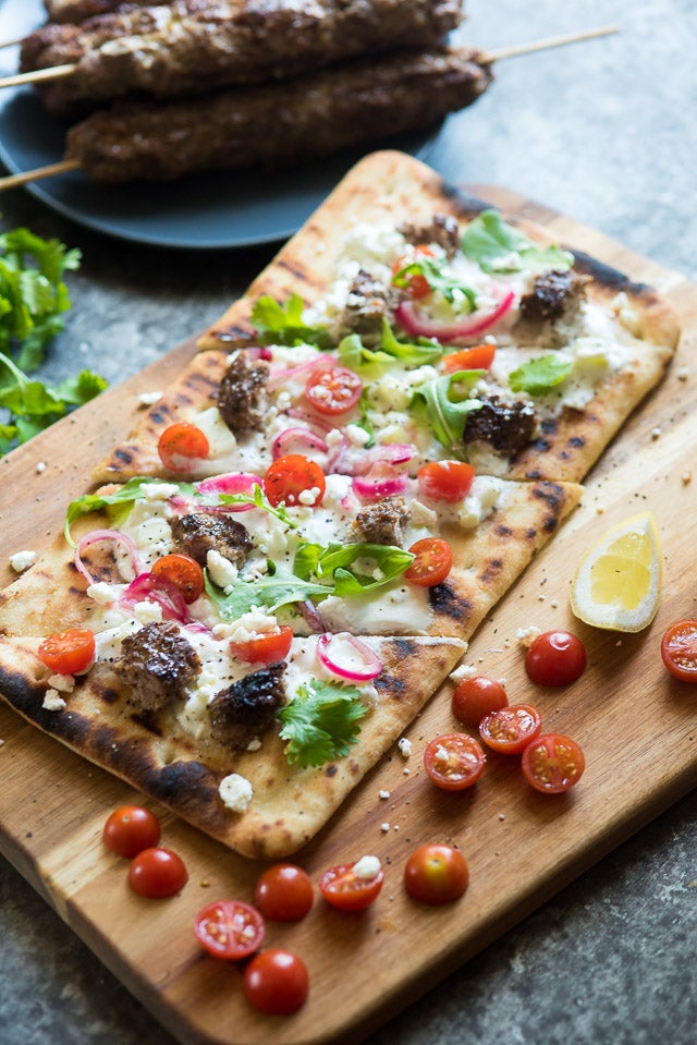 Lamb Kofta Flatbread Catelli Brothers